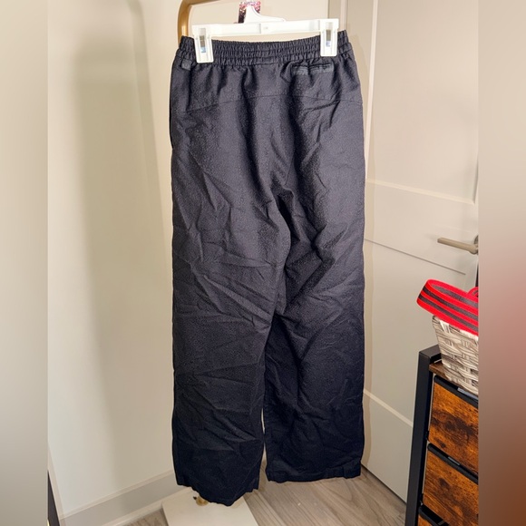 118. Lululemon lab Jacquard Wide-Leg Pant 31" in Leopardo Jacquard MED Black - Picture 4 of 7